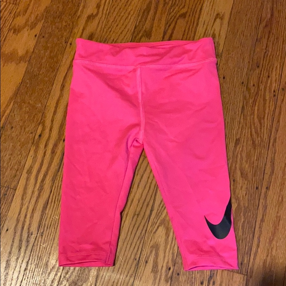 Nike girls cropped leggings, dry fit, 3t
